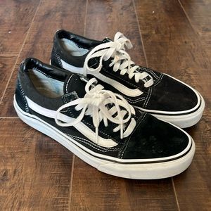 Black old school vans